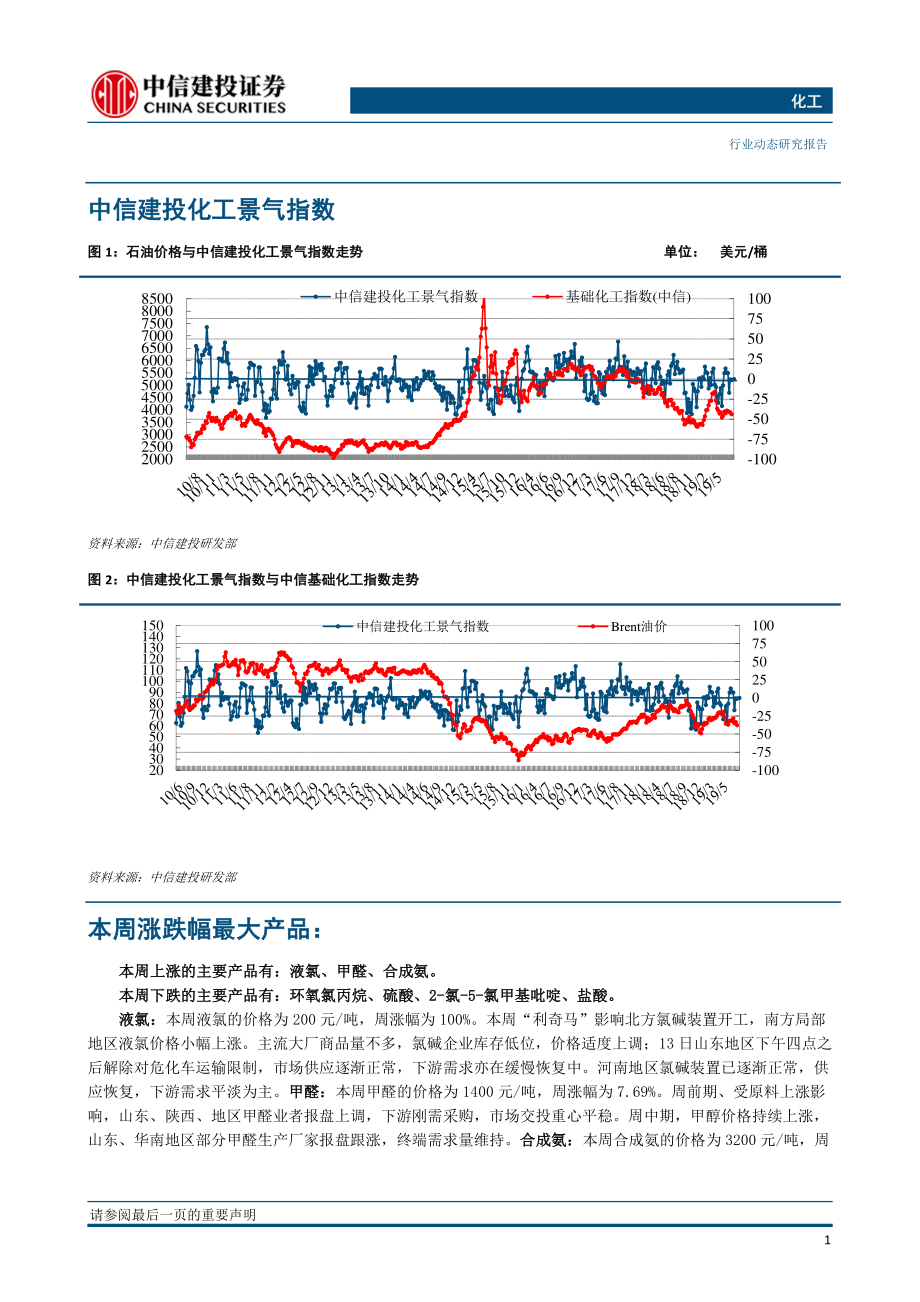 化工行业：行情整体偏淡继续坚持推荐三条主线-20190819-中信建投-25页.pdf_第3页