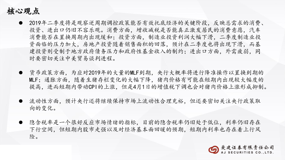 2019年二季度宏观利率策略报告：货币政策仍有宽松空间但须警惕利率短期内上行风险-20190411-爱建证券-25页(1).pdf_第3页