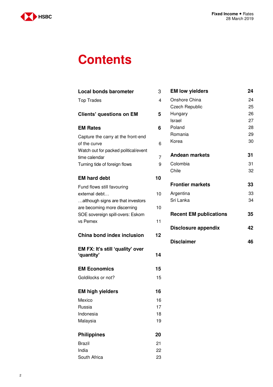 汇丰银行-新兴市场-宏观策略-新兴市场利率：持有当日固定收益率-2019.3.28-47页.pdf_第3页
