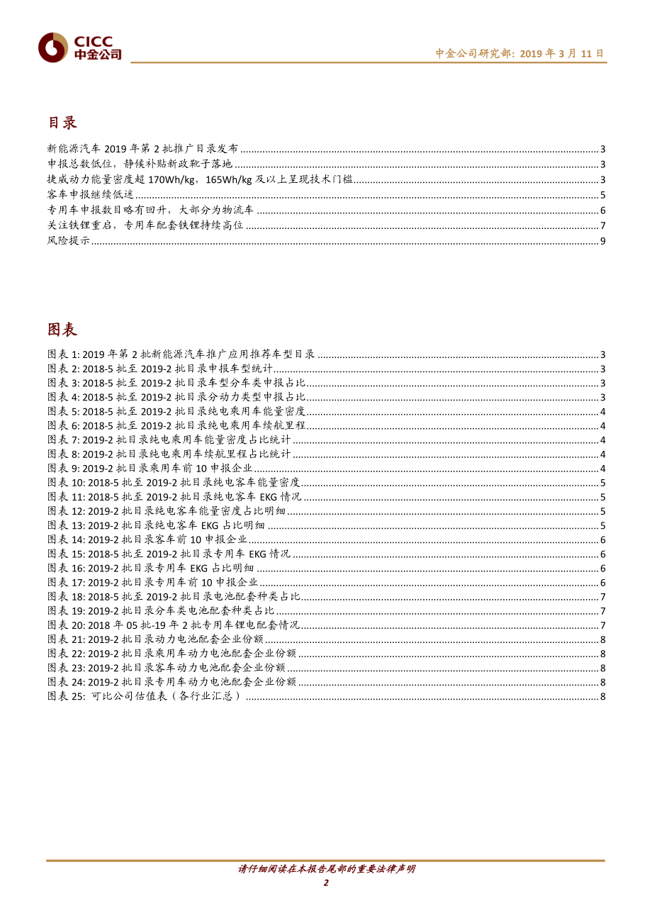 电气设备行业19年第2批推广目录：静候补贴靴子落地能量密度体现技术差距-20190311-中金公司-10页.pdf_第3页