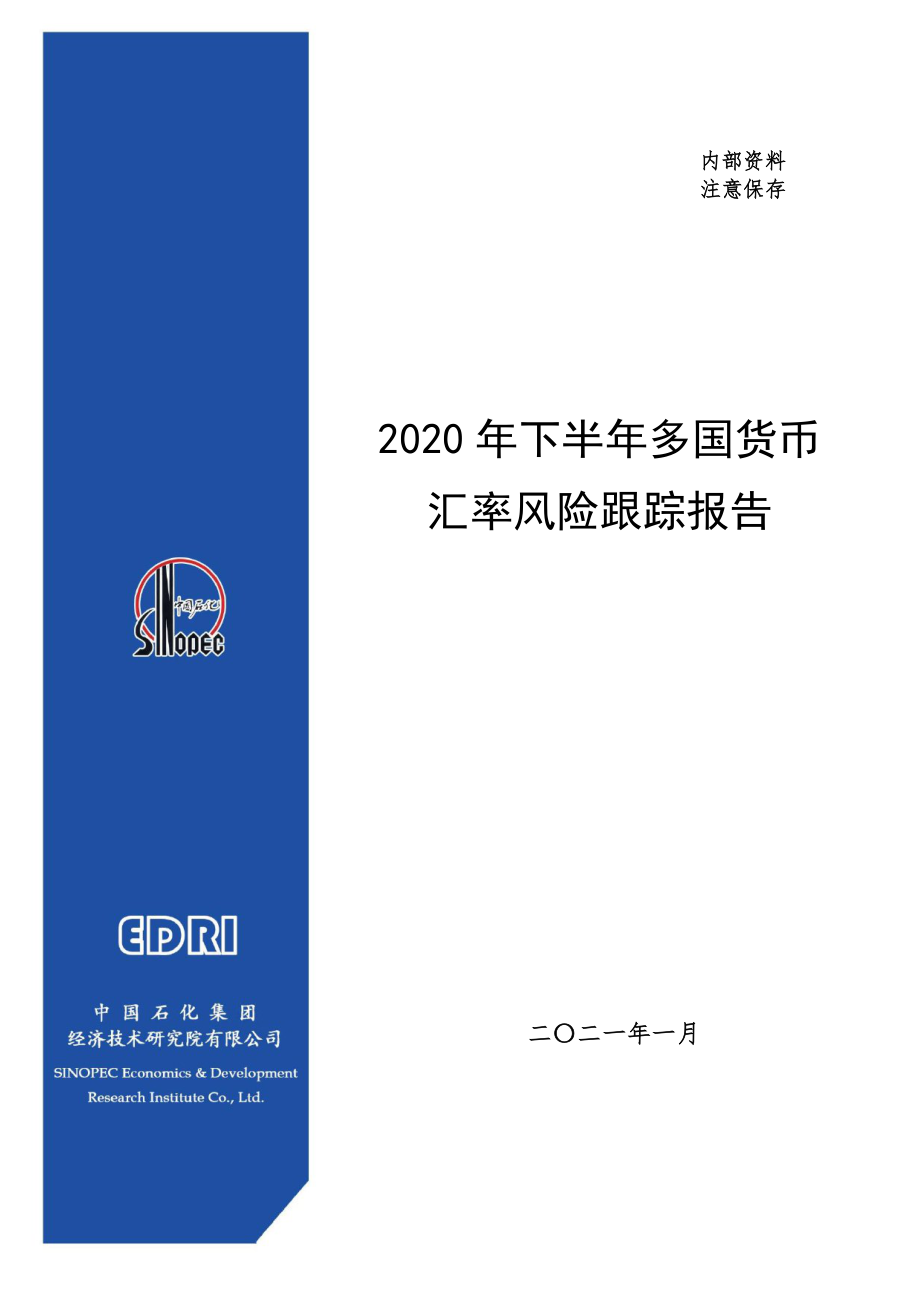 2020年下半年多国货币汇率风险跟踪报告-中国石化-2021.1-121页 (2).pdf_第1页