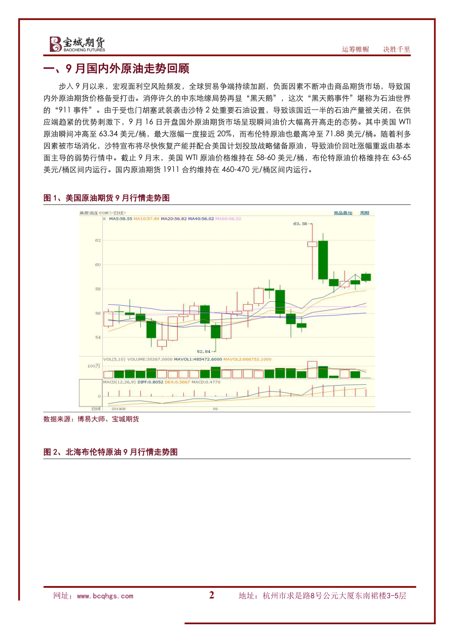 地缘因素燃起原油宽幅振荡-20190925-宝城期货-23页.pdf_第3页