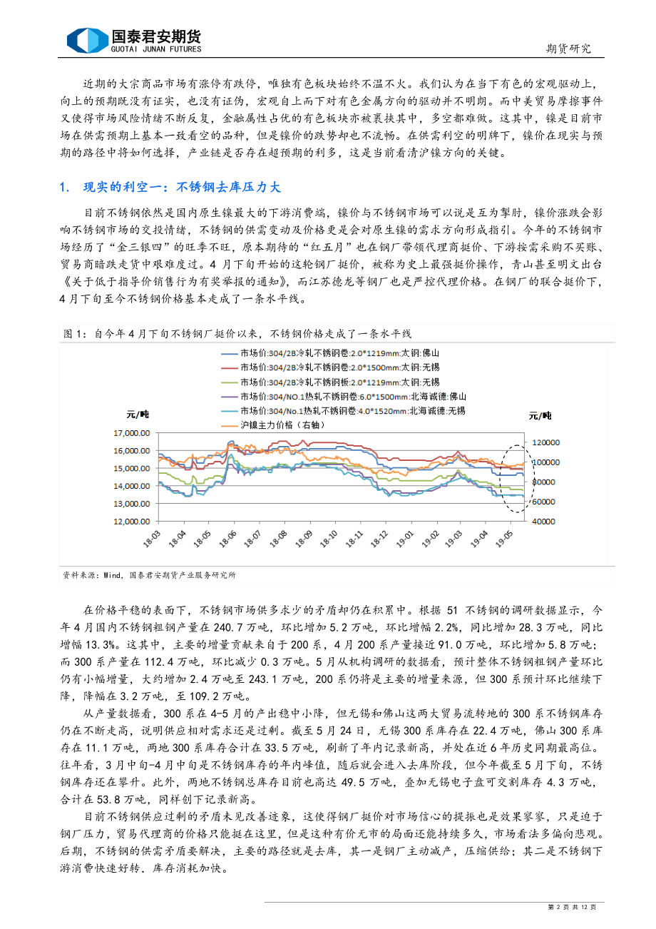 供需的明牌下镍价在买谁的账？-20190530-国泰君安期货-12页.pdf_第3页