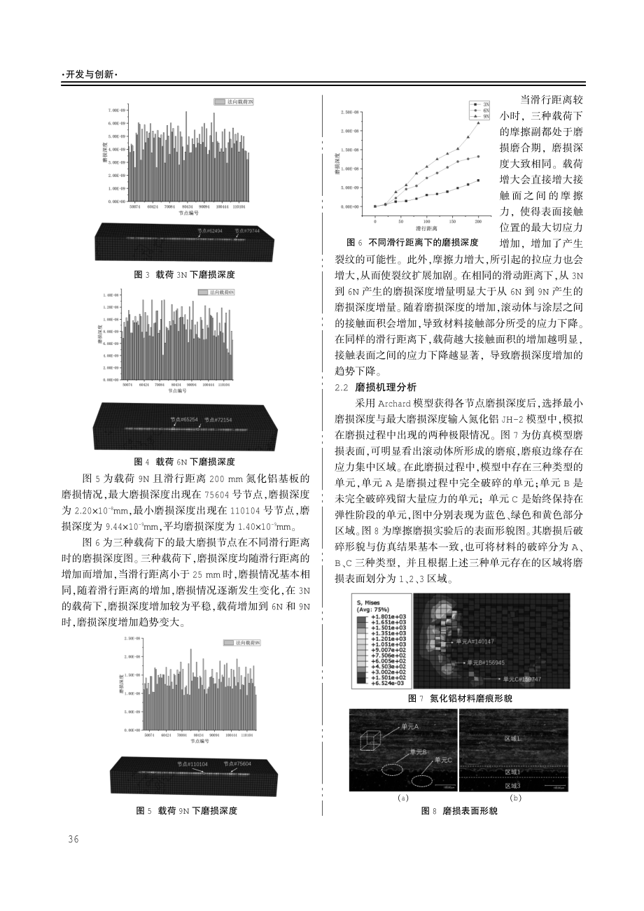 基于ABAQUS的AlN绝缘涂层磨损机理仿真研究.pdf_第3页