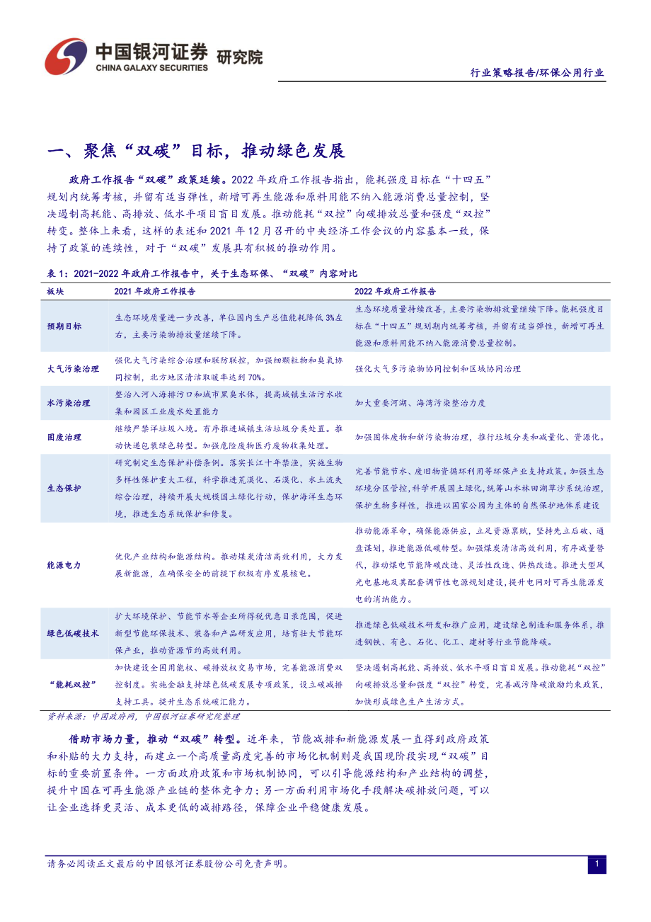 20220314-银河证券-2022年环保公用行业春季投资策略：抓紧两条主线把握碳中和浪潮.pdf_第3页