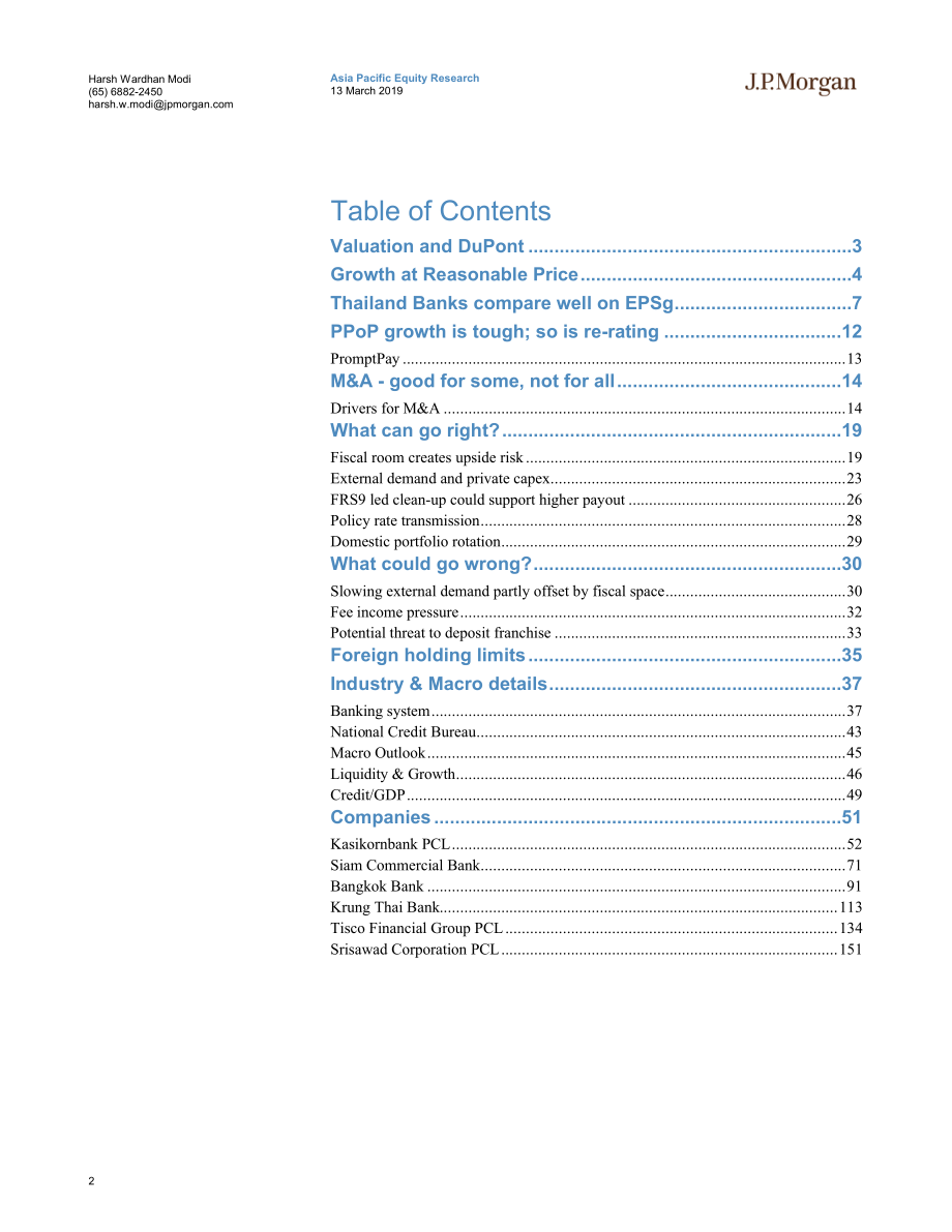 J.P. 摩根-亚太地区-金融行业-泰国金融业：经典的“以合理价格增长”投资-2019.3.13-170页.pdf_第3页