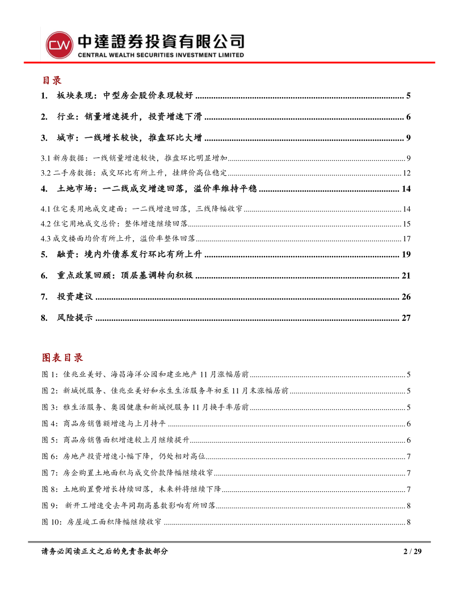 房地产行业11月月报：销量升势延续投资小幅下滑-20191216-中达证券-29页.pdf_第3页