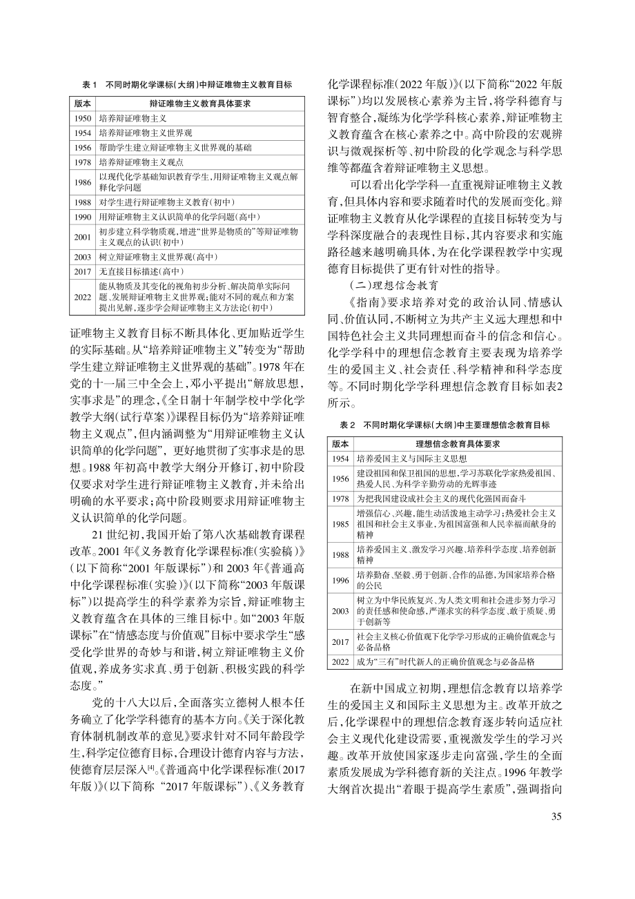 化学学科德育目标与德育方法的演变及启示——基于中学化学课程标准%28教学大纲%29的分析.pdf_第2页