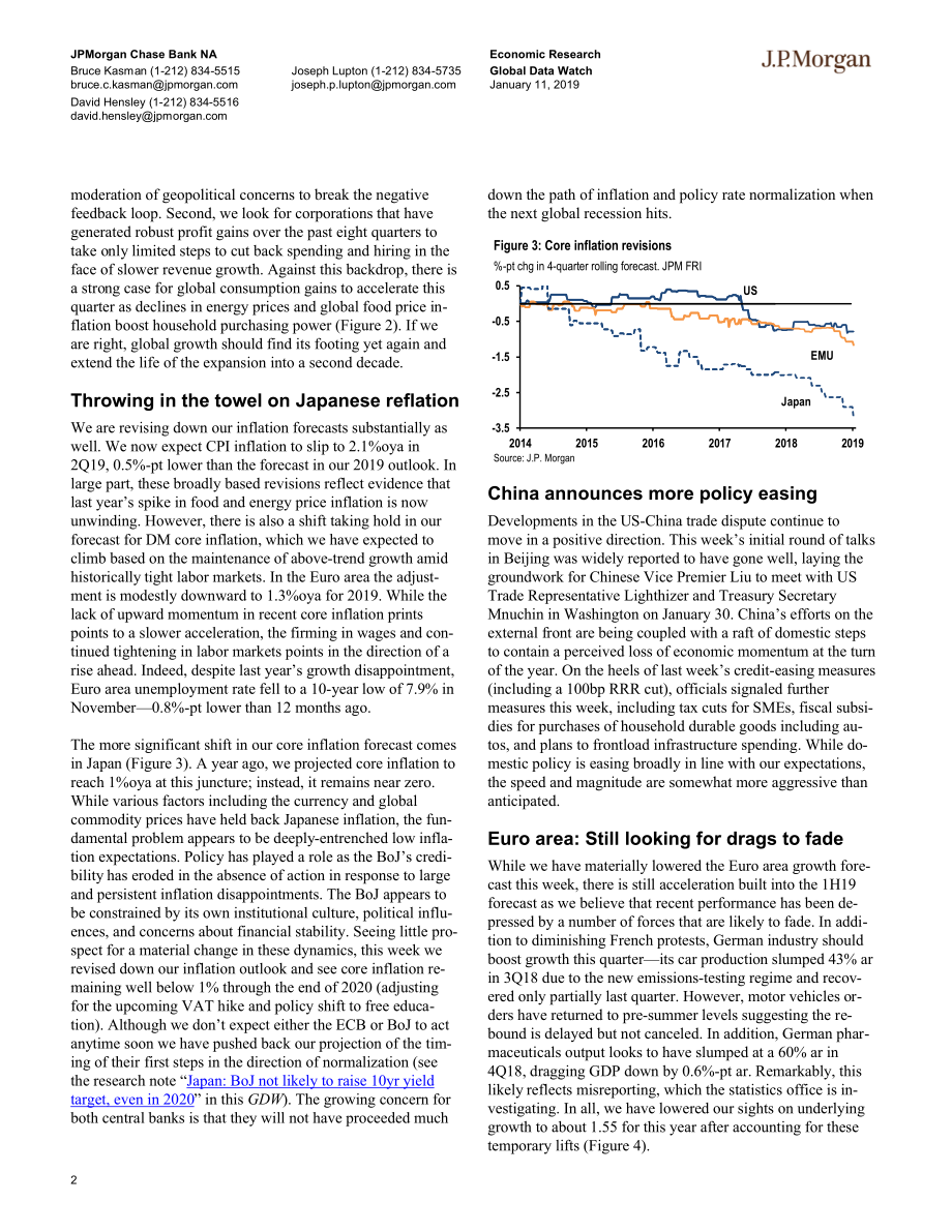 J.P. 摩根-全球-宏观策略-全球宏观数据观察-2019.1.11-84页.pdf_第3页