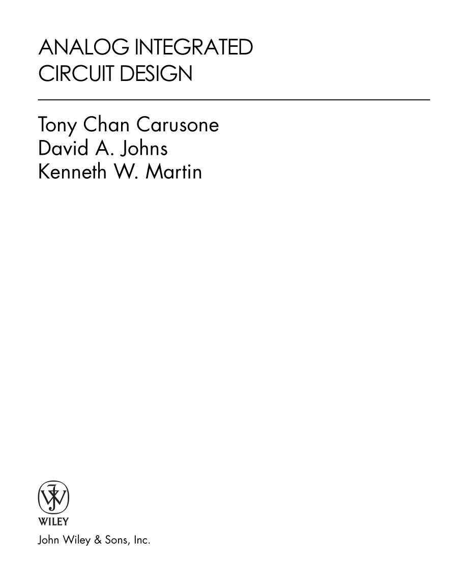 Analog integrated Circuit Design.pdf_第3页