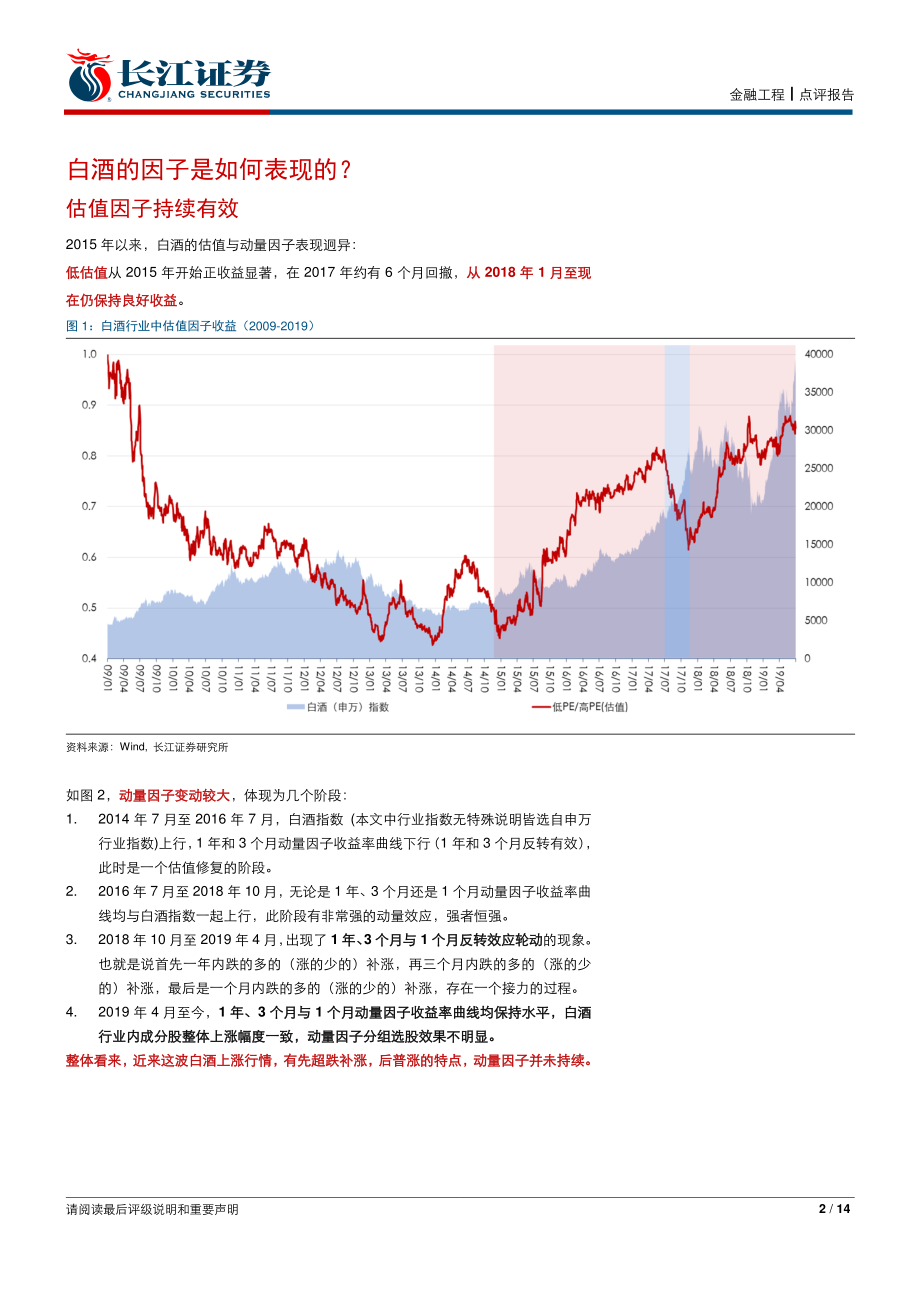 金工看行业之消费篇：白酒因子能否持续有效？-20190715-长江证券-14页 (2).pdf_第3页