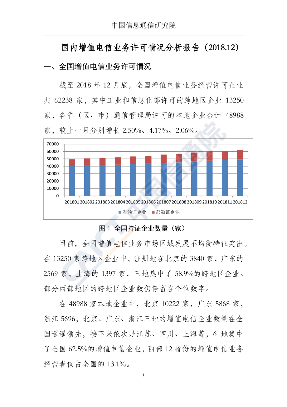 国内增值电信业务许可情况分析报告（2018.12）.pdf_第2页