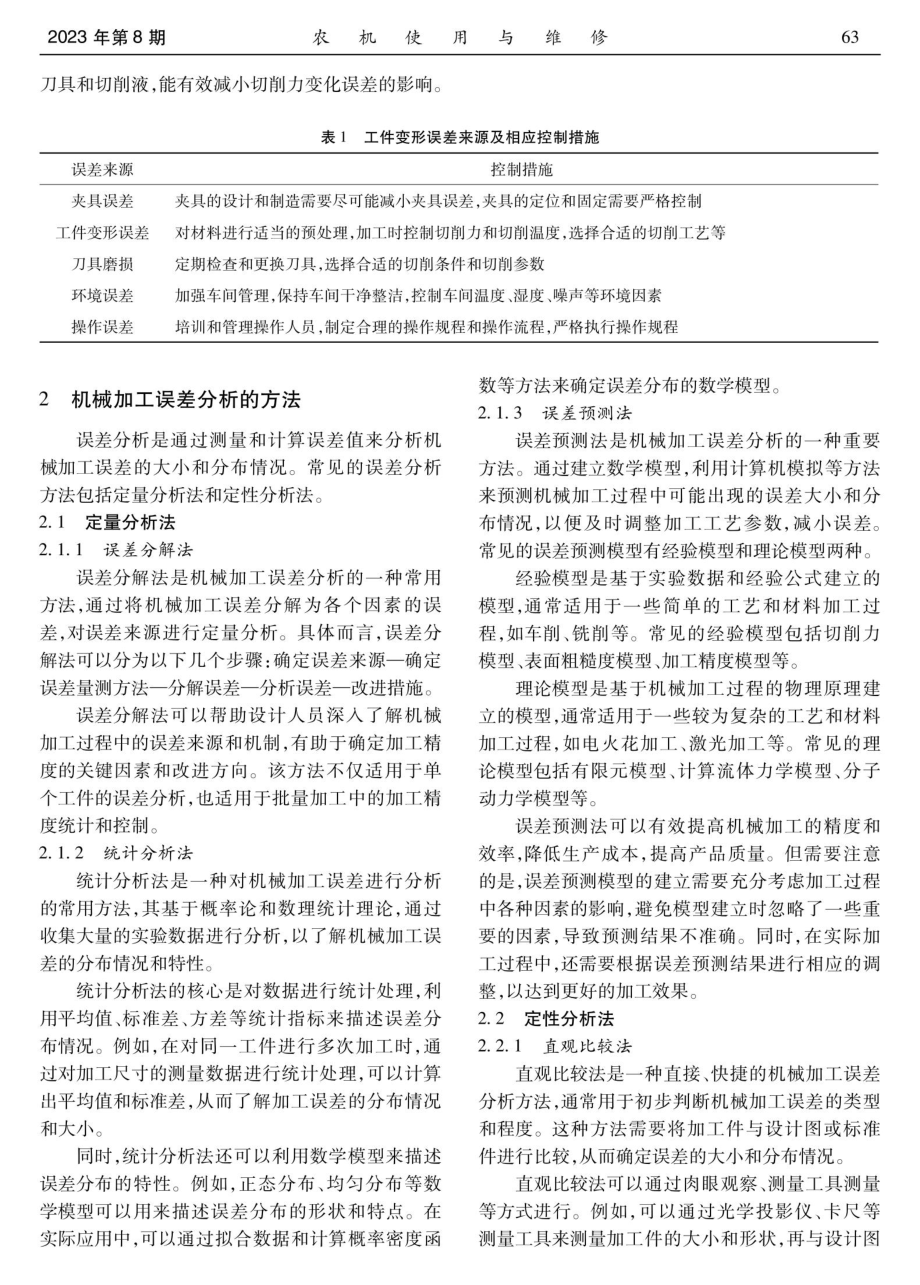 机械加工工艺技术误差分析与改进.pdf_第2页