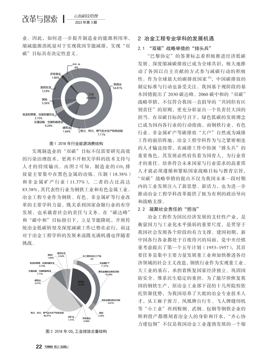 基于“双碳”目标背景下冶金工程学科的发展机遇与挑战.pdf_第2页