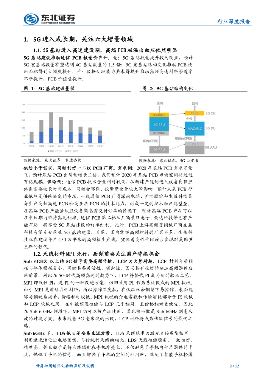 20电子行业：关注5G增量及国产替代投资机会-191128-东北证券-12页.pdf_第3页