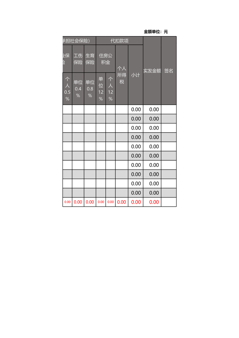 57-【通用】工资表(1).xlsx_第2页