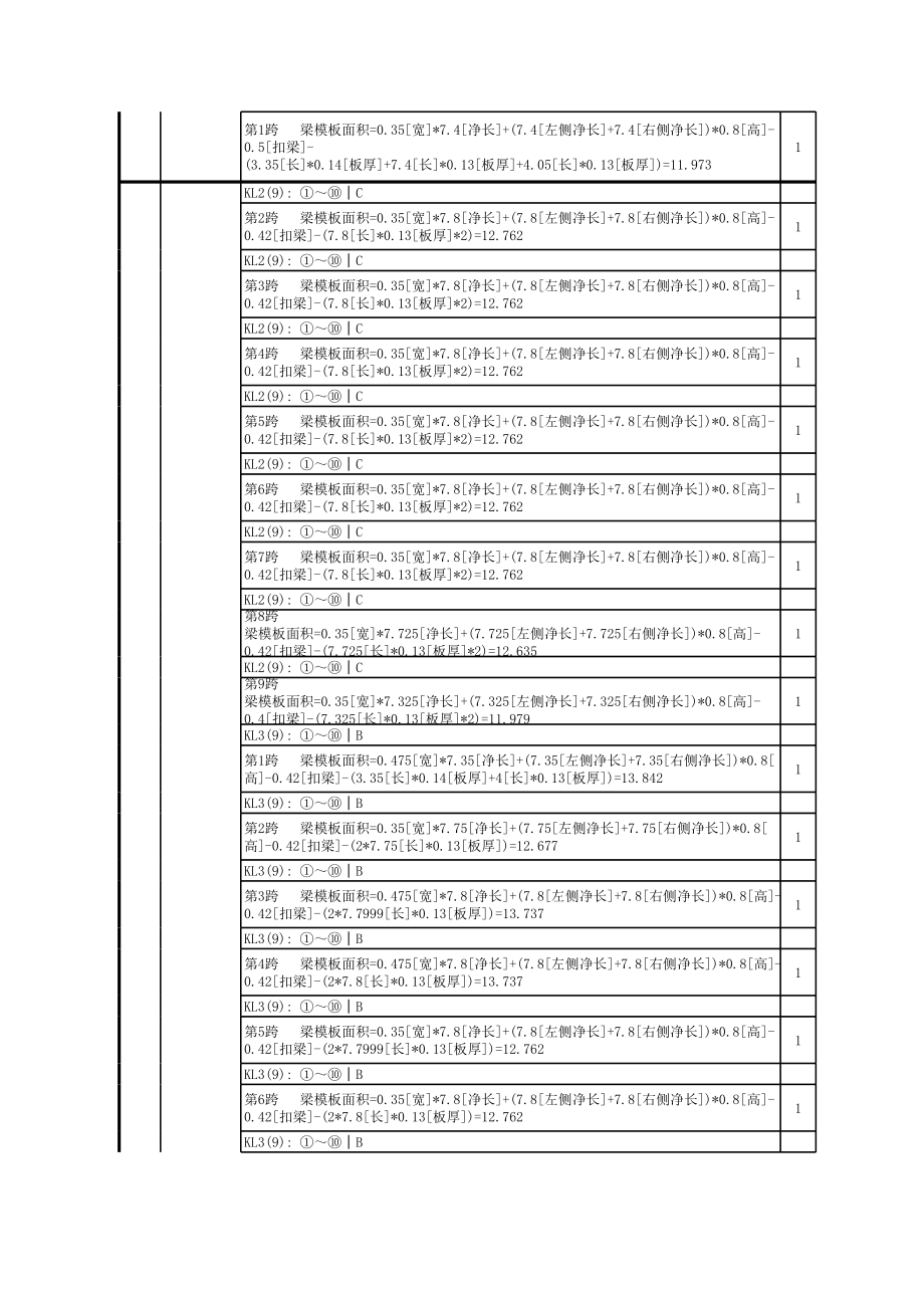 层定额计算式汇总 (3).xls_第3页