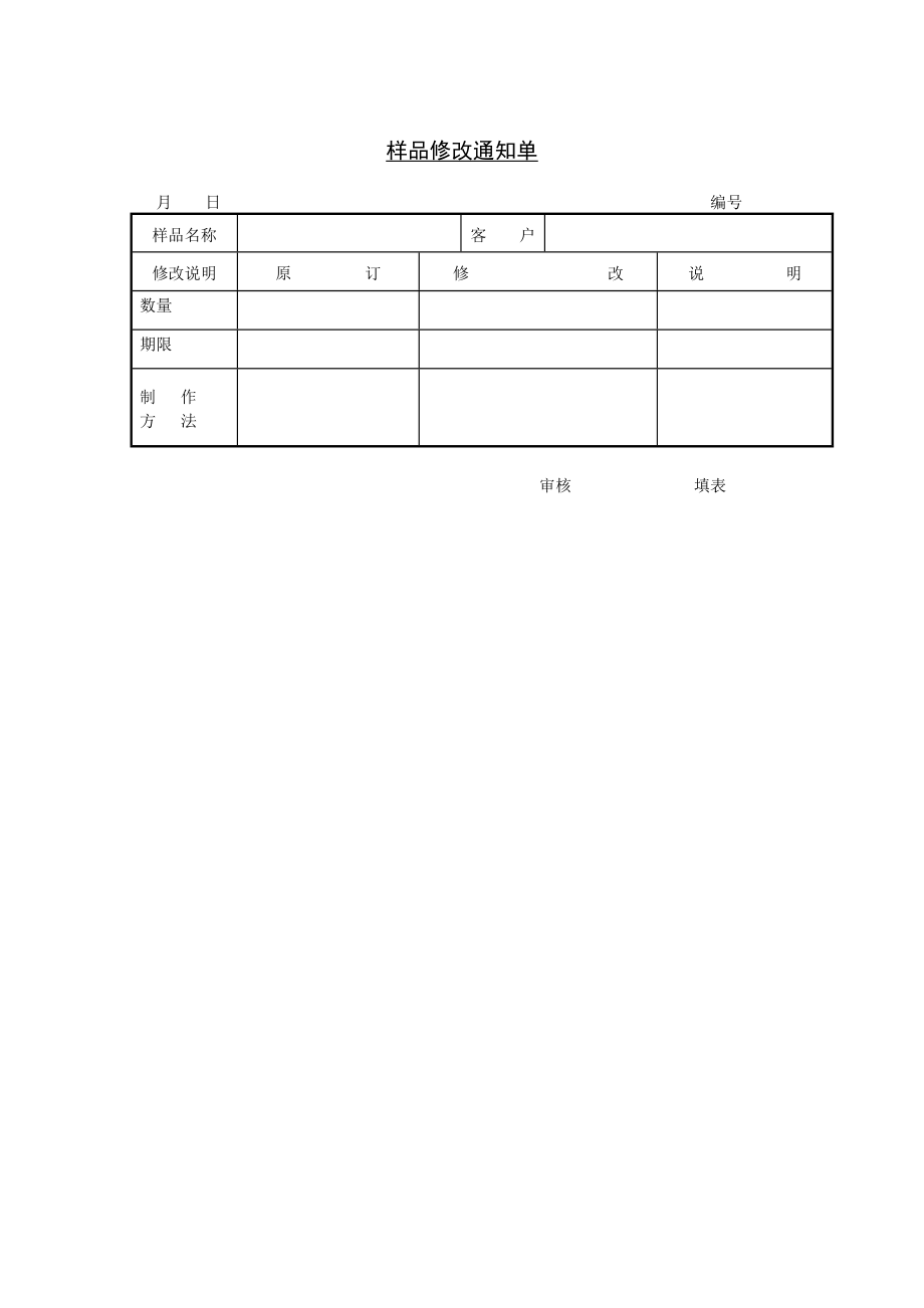 样品修改通知单 (2).doc_第1页