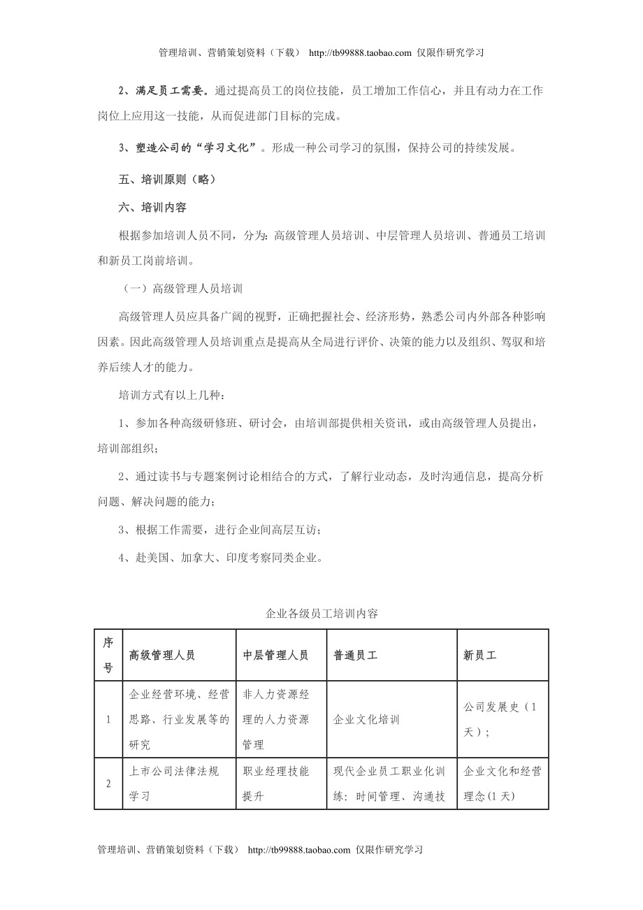 企业年度培训方案实例 (2).docx_第3页