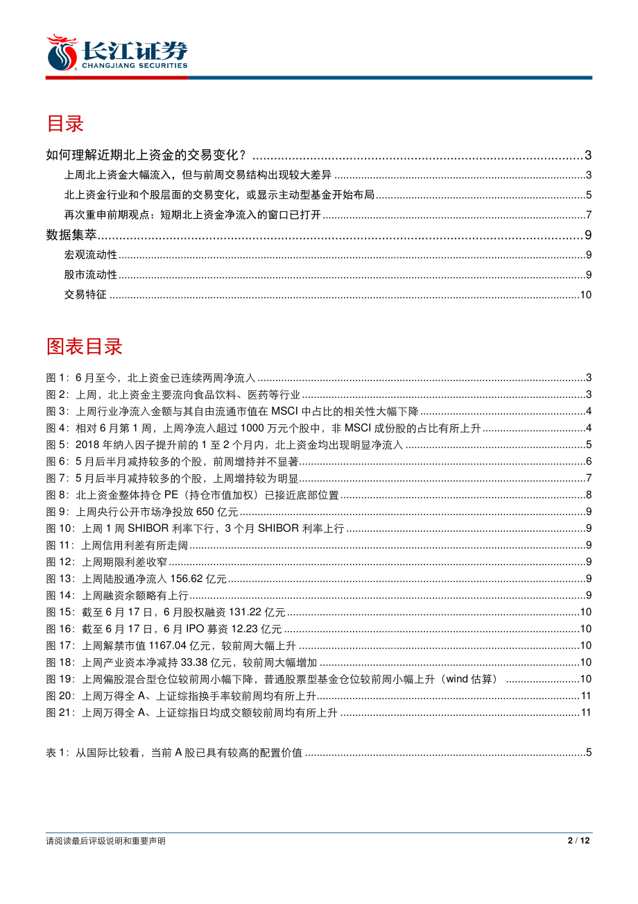 流动性观察（十一）：如何理解近期北上资金的交易变化？-20190619-长江证券-12页.pdf_第3页