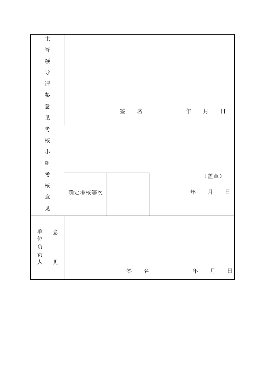 事业单位工作人员考核登记表.docx_第2页