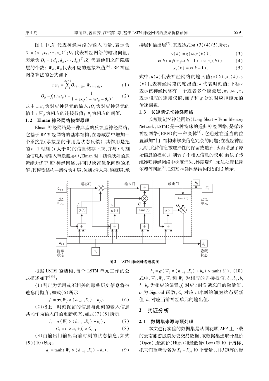 基于LSTM神经网络的股票价格预测.pdf_第2页