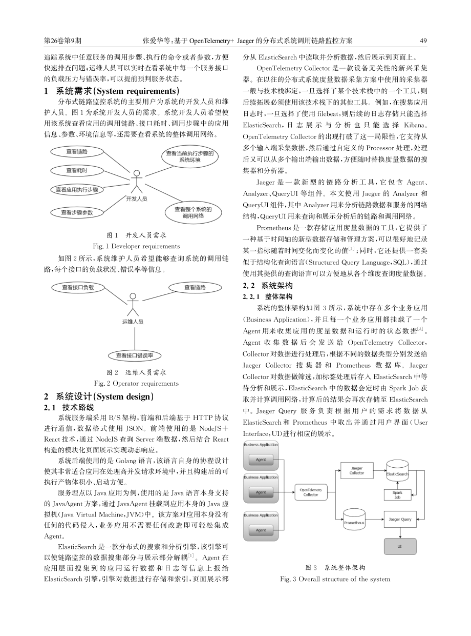 基于OpenTelemetry Jaeger的分布式系统调用链路监控方案.pdf_第2页