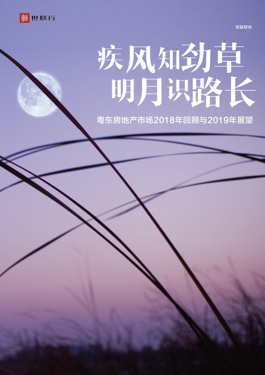 世联行-粤东房地产市场2018年回顾与2019年展望-2019.2-75页.pdf_第1页