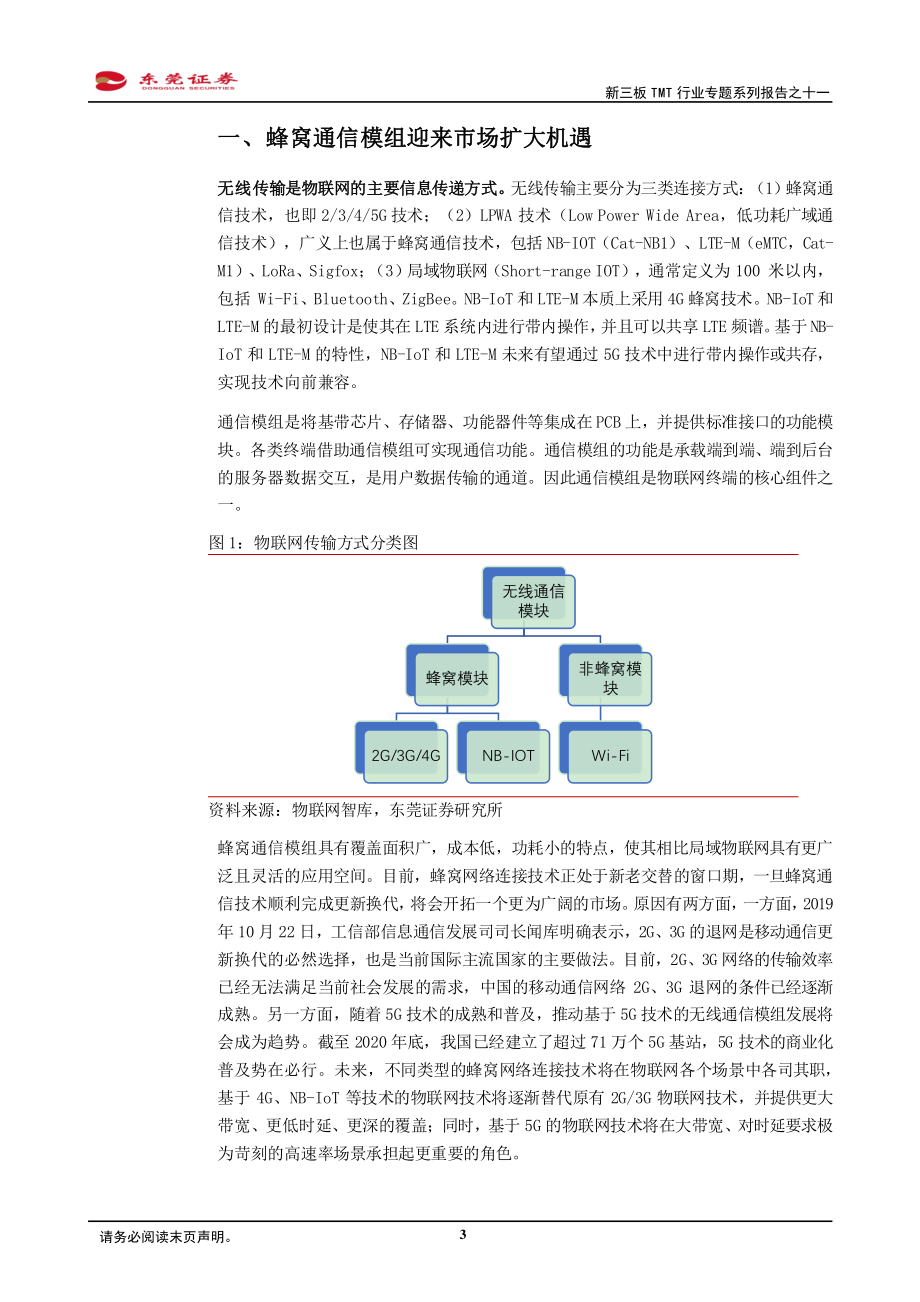 新三板TMT行业专题系列报告之十一：蜂窝通信模组需求迎来快速增长期-20210226-东莞证券-17页.pdf_第3页