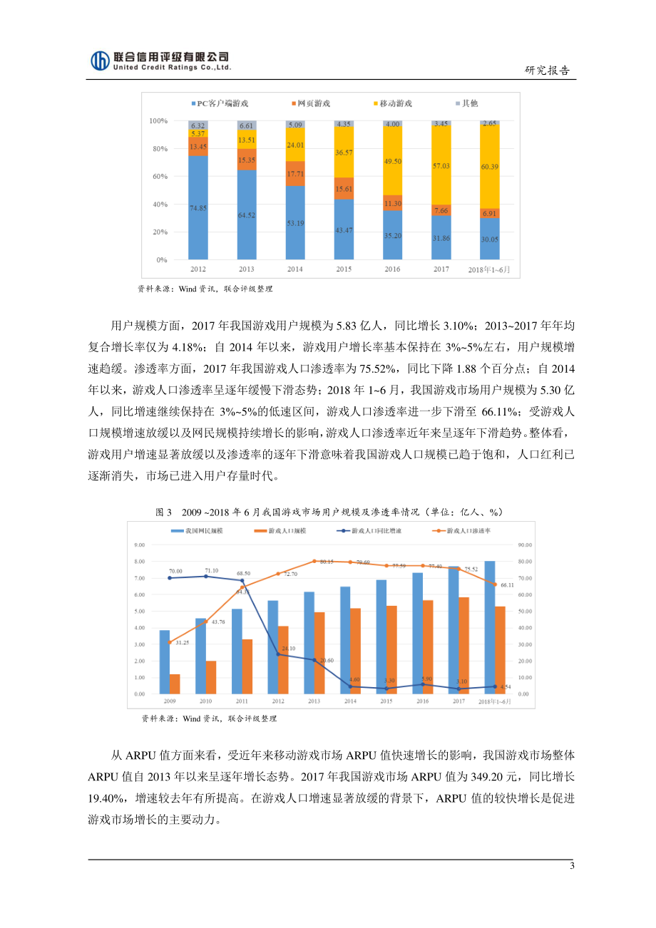 联合信用评级-2019年我国游戏行业信用展望-2018.12-20页.pdf_第3页