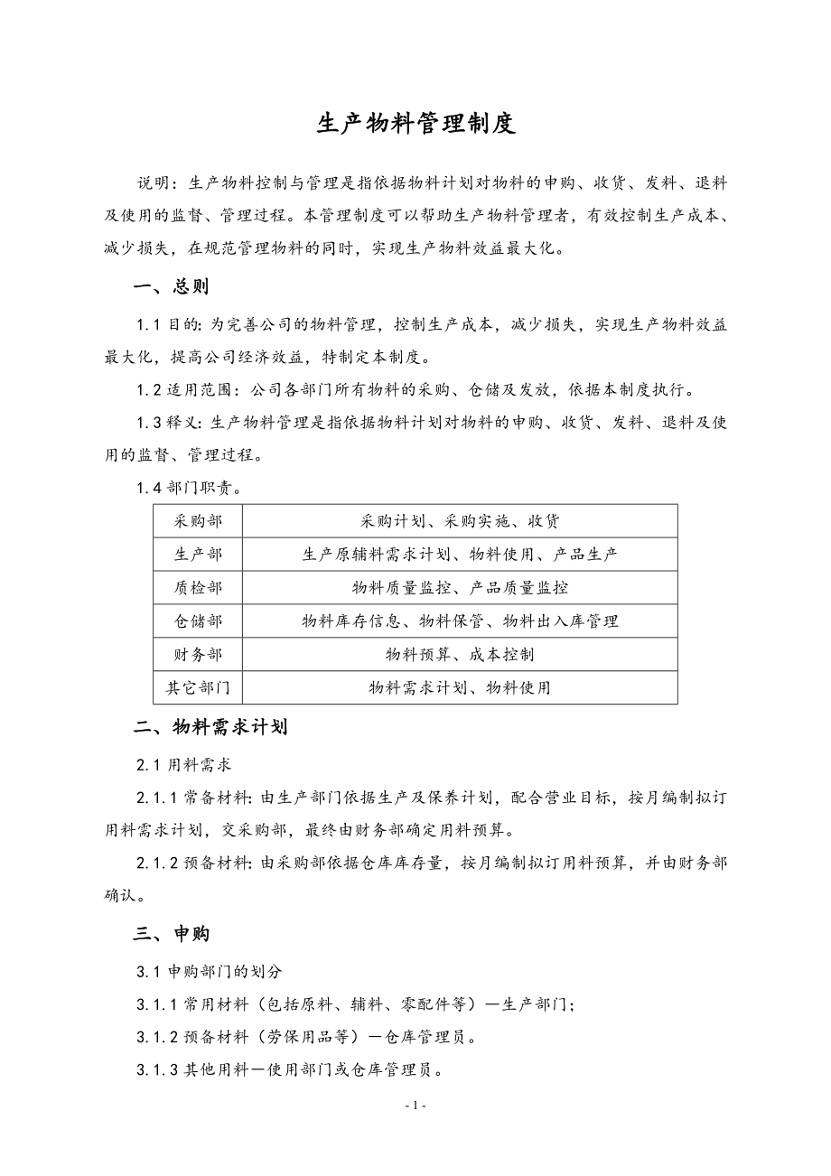 05-生产物料管理制度.doc_第1页