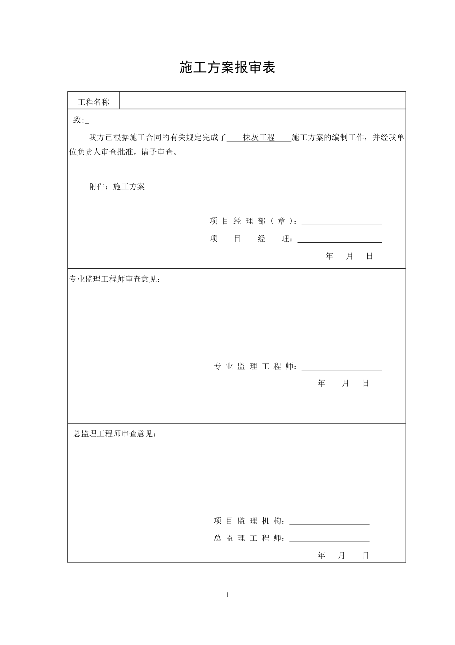 中建抹灰施工方案（13P）.doc_第1页