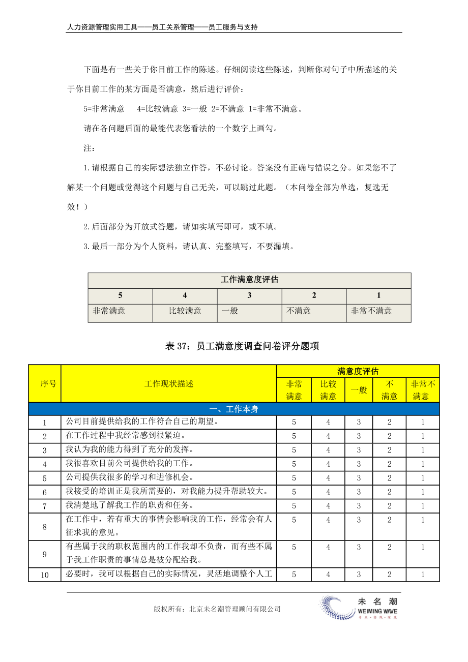 员工满意度调查问卷.docx_第3页