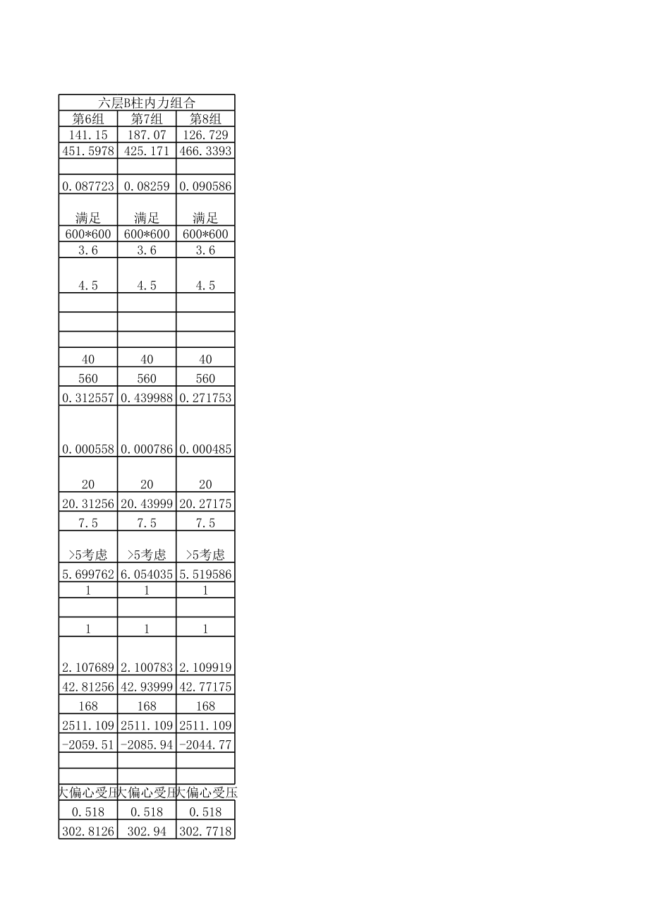 附表24 B柱正截面受弯(抗震)2 (2).xls_第3页