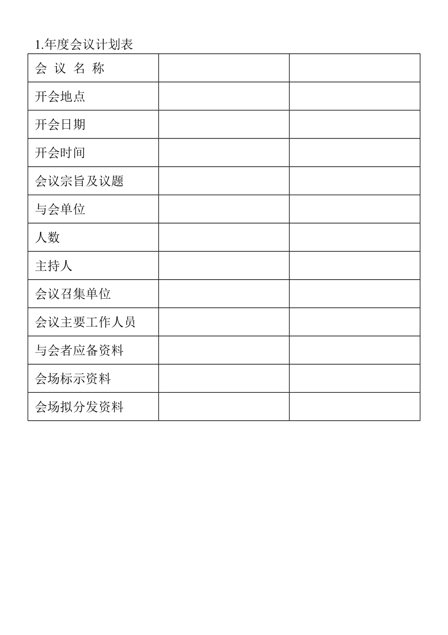 01.年度会议计划表 (2).doc_第1页