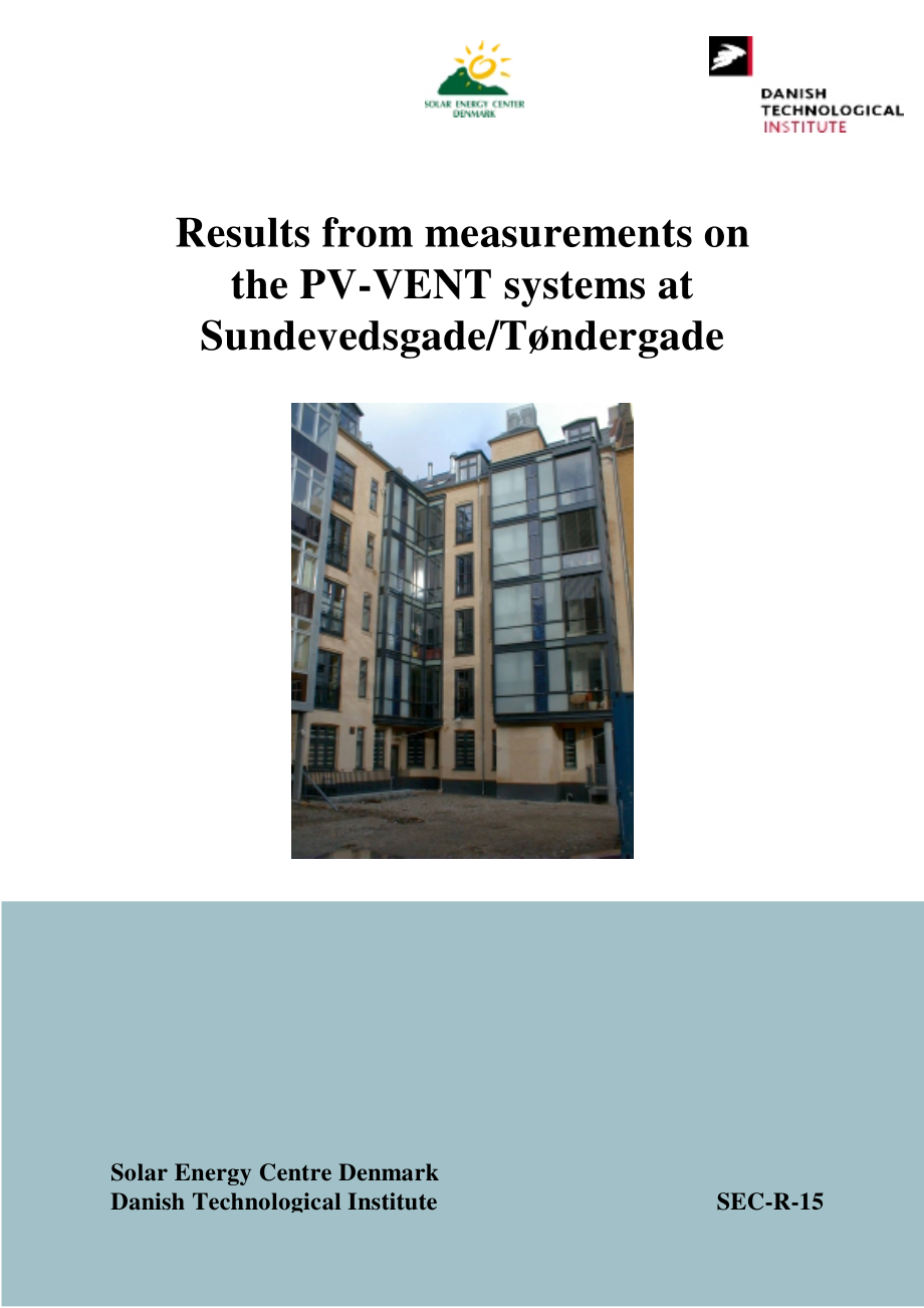 016results_from_measurements_on_the_pvvent_systems_at_sundevedsgade_tondergade.pdf_第1页