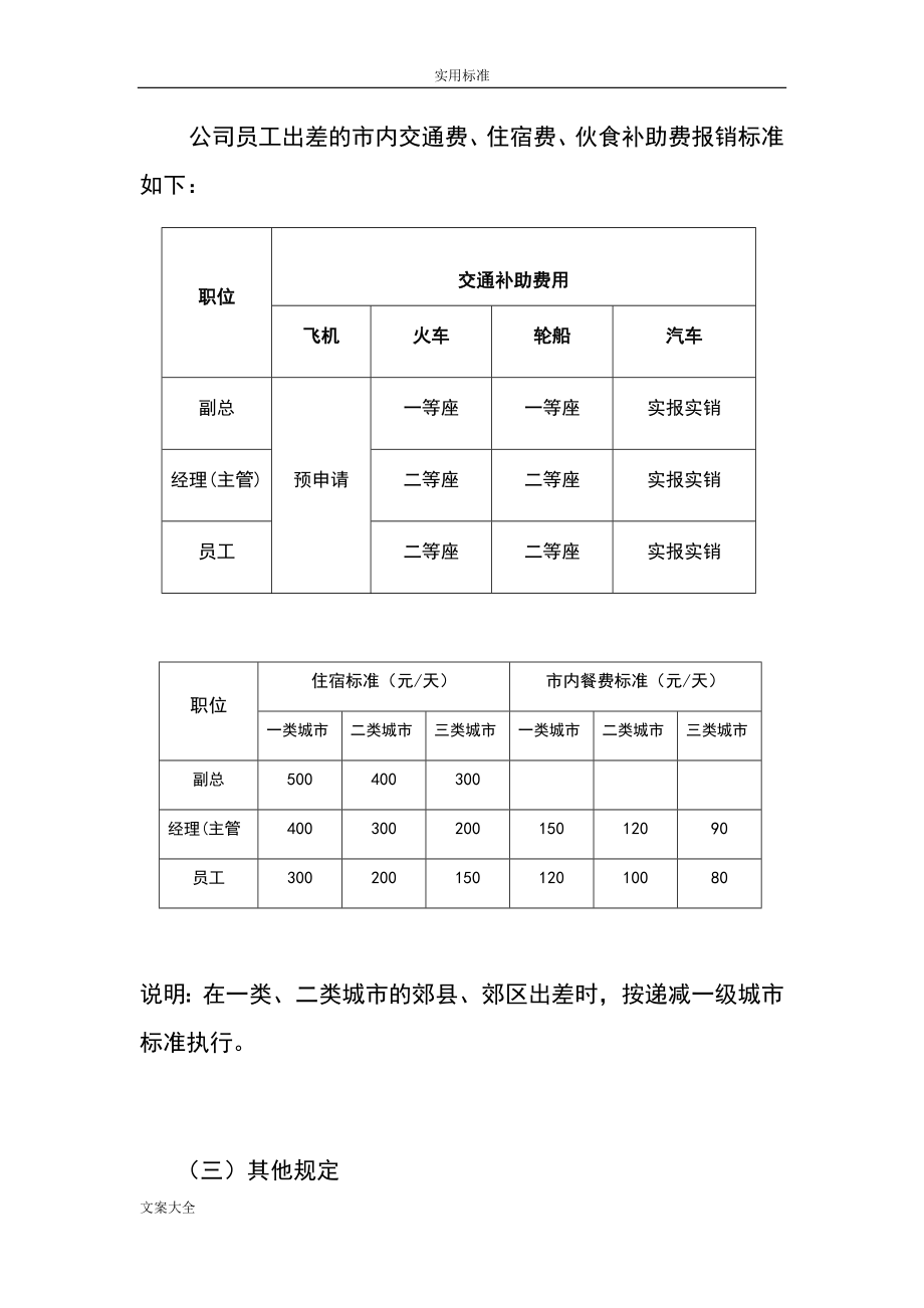 公司差旅费报销规章制度 (2).doc_第2页