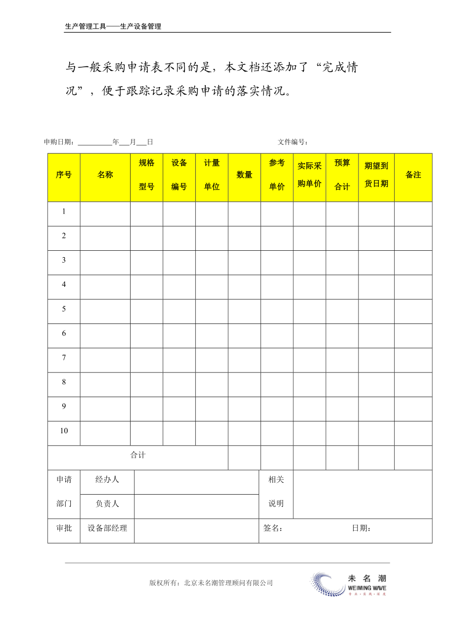 设备采购计划表（含申请表、执行记录）.doc (2).docx_第3页