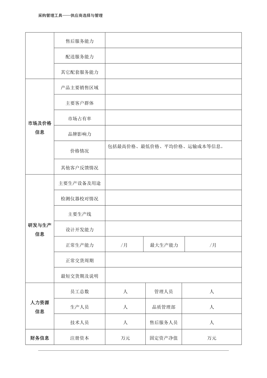 310 供应商调查表-4页.docx_第3页