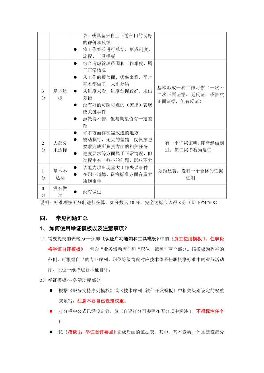 员工使用模板2：举证自评要点.doc_第2页