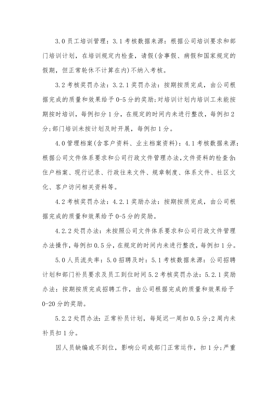 人事部绩效考核指标.docx_第2页