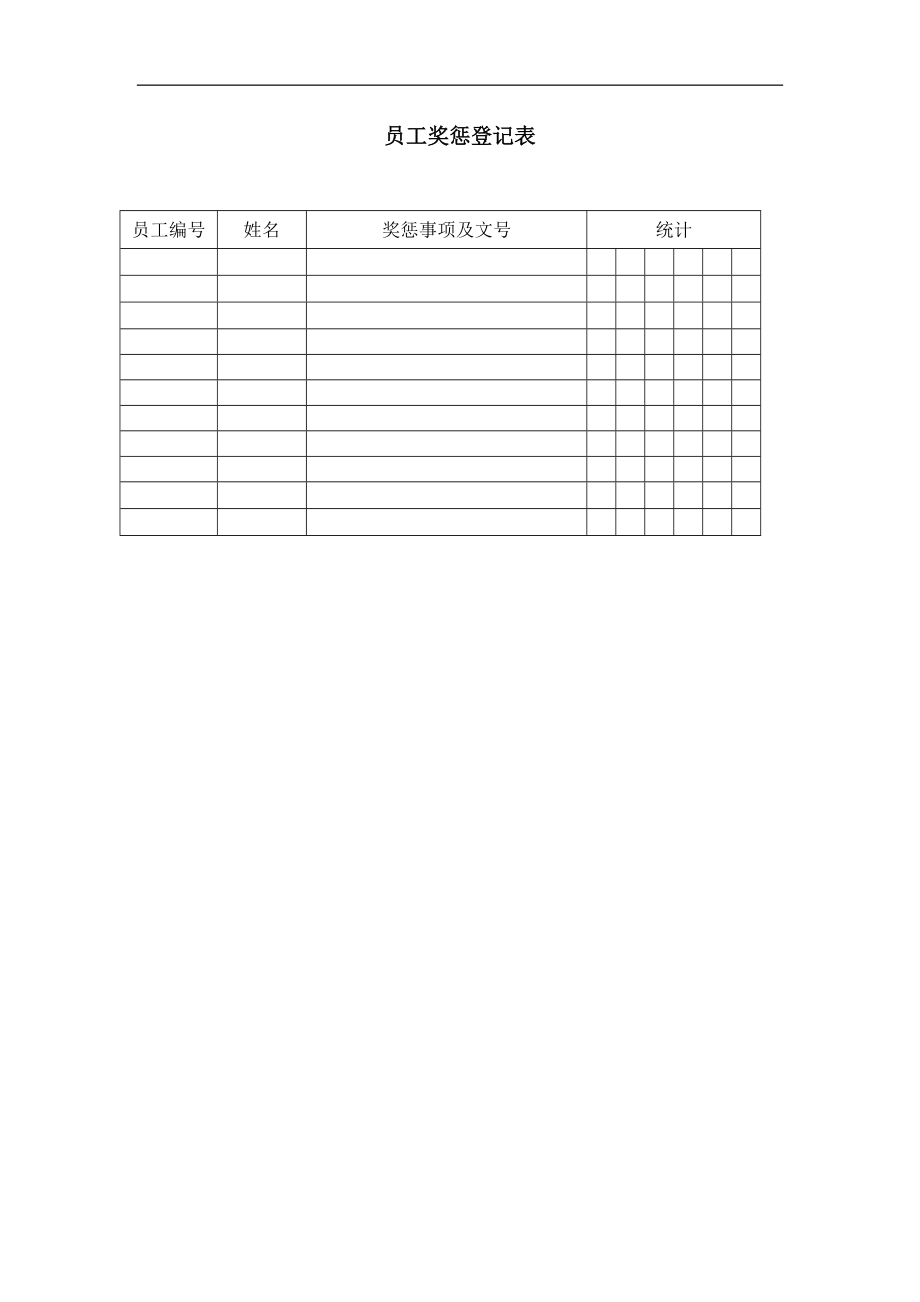 员工奖惩登记表 (2).docx_第1页