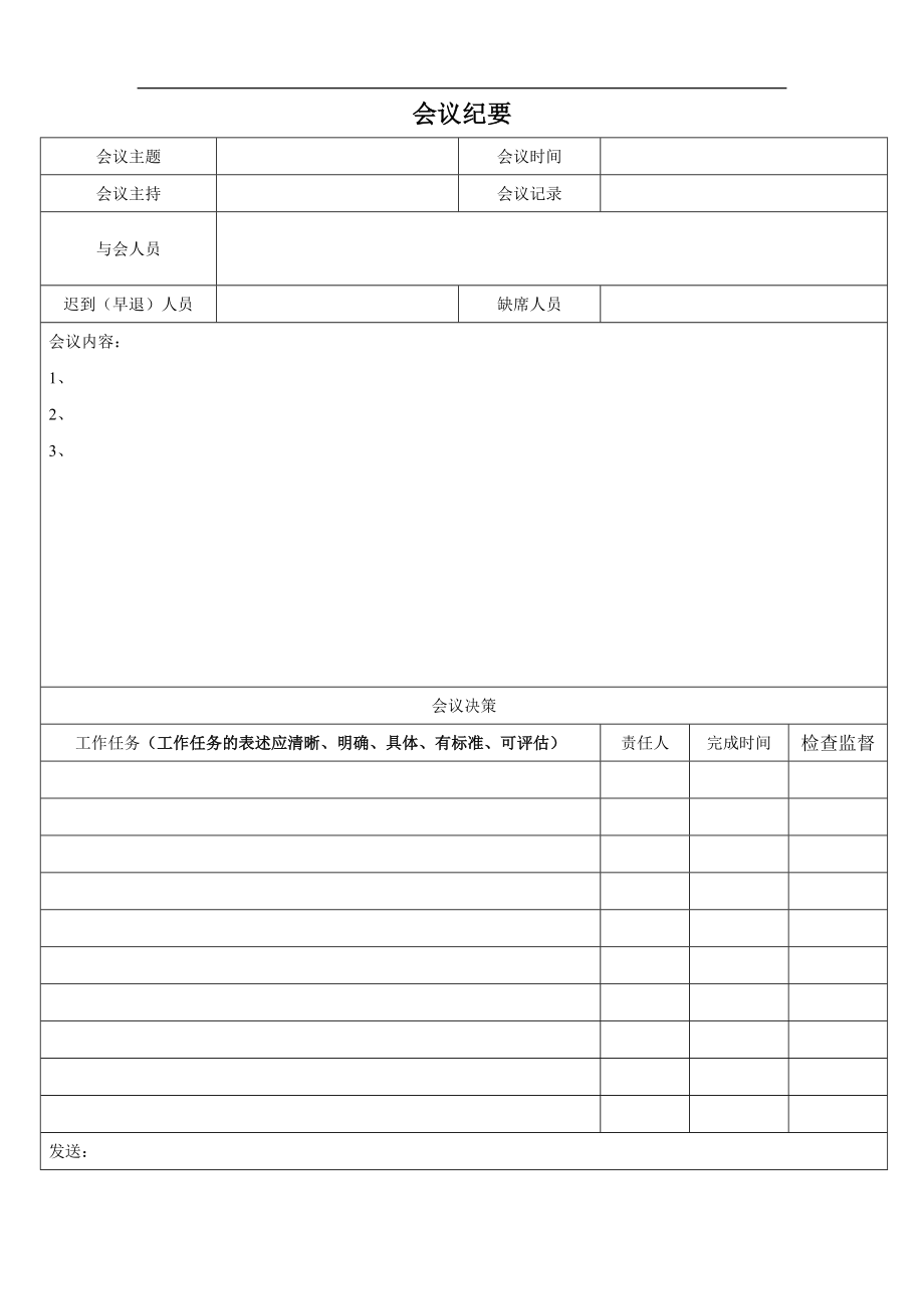 关于公司周例会、月度总结例会流程通知.docx_第3页