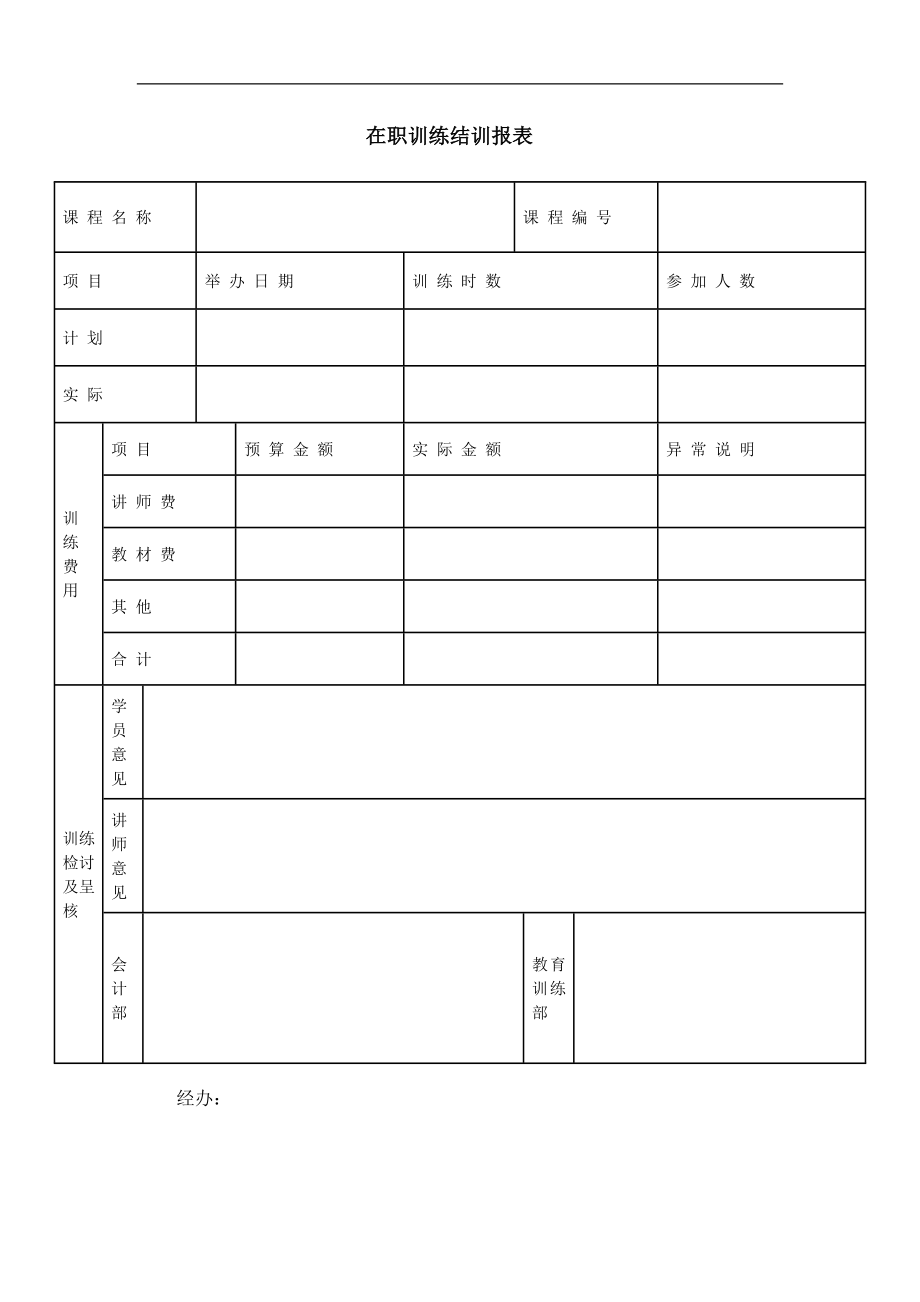 在职训练培训报表 (2).doc_第1页