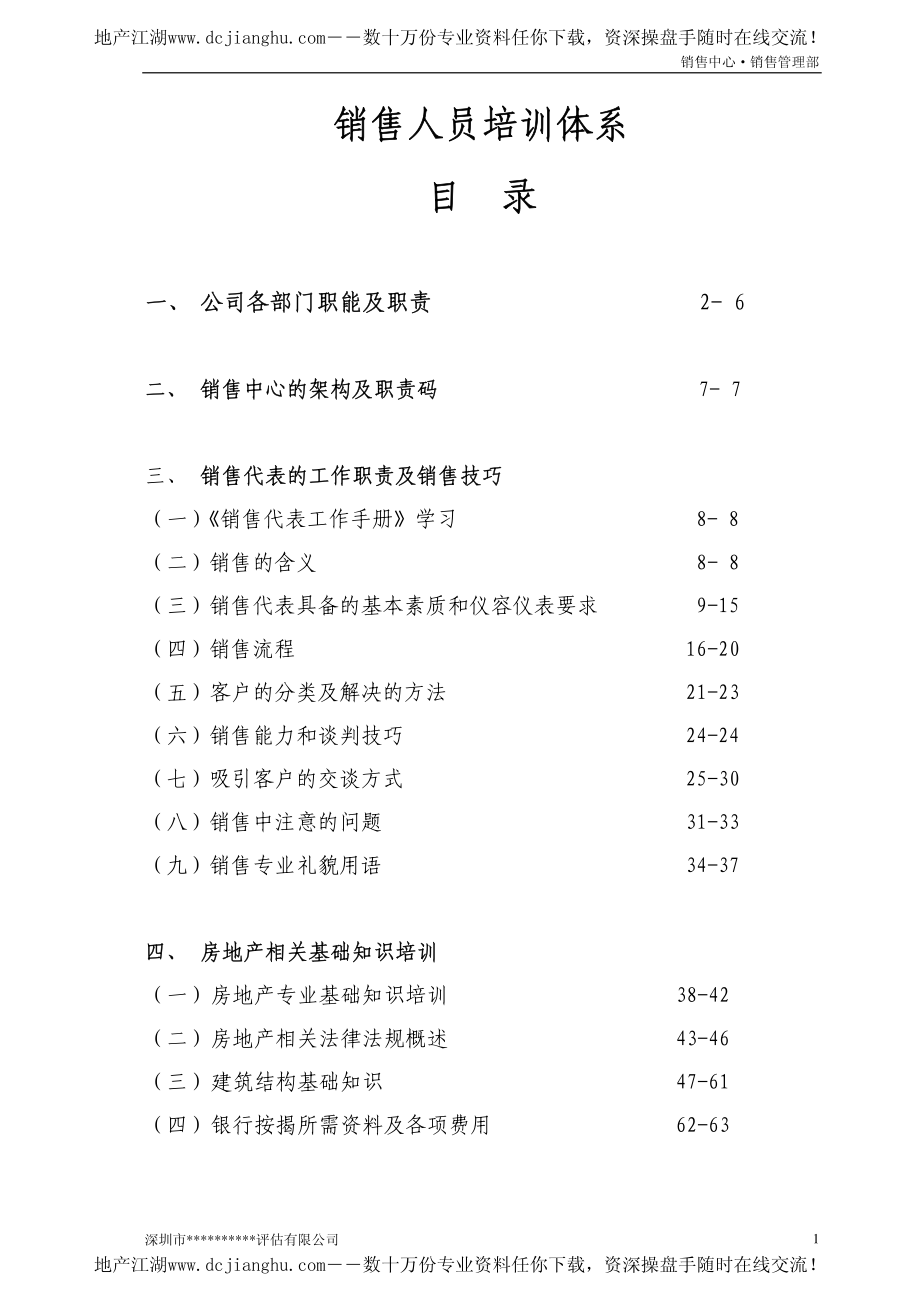 地产培训：销售人员培训体系-63页 (2).pdf_第1页