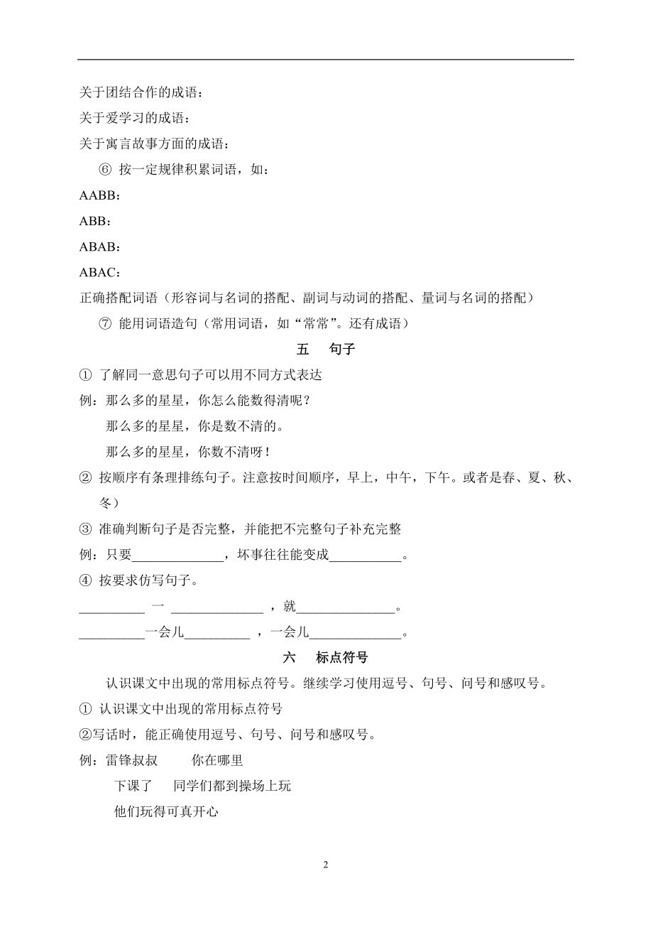 二年级语文下册期末复习需要掌握的知识点积累.doc_第2页