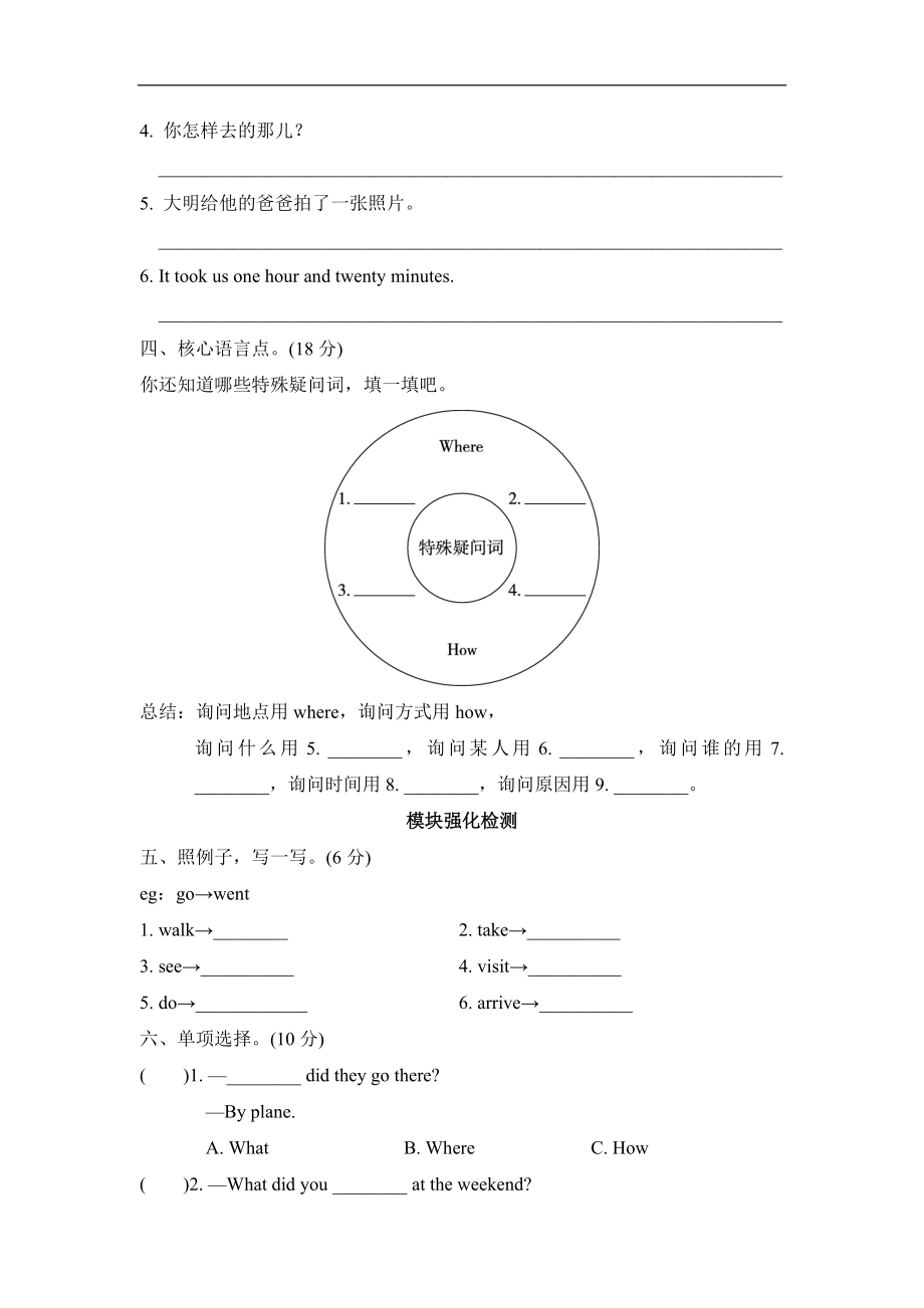 Module3 模块知识梳理卷.doc_第2页