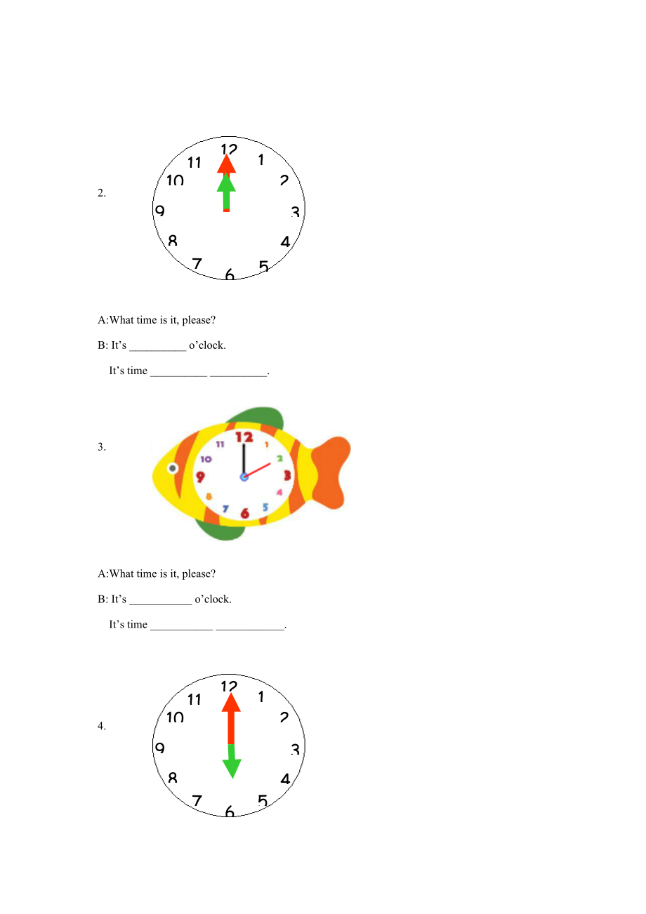 【精品】Unit6 Sound time Song time Checkout time Ticking time(练习及解析)译林版(三起)-三年级英语下.doc_第2页