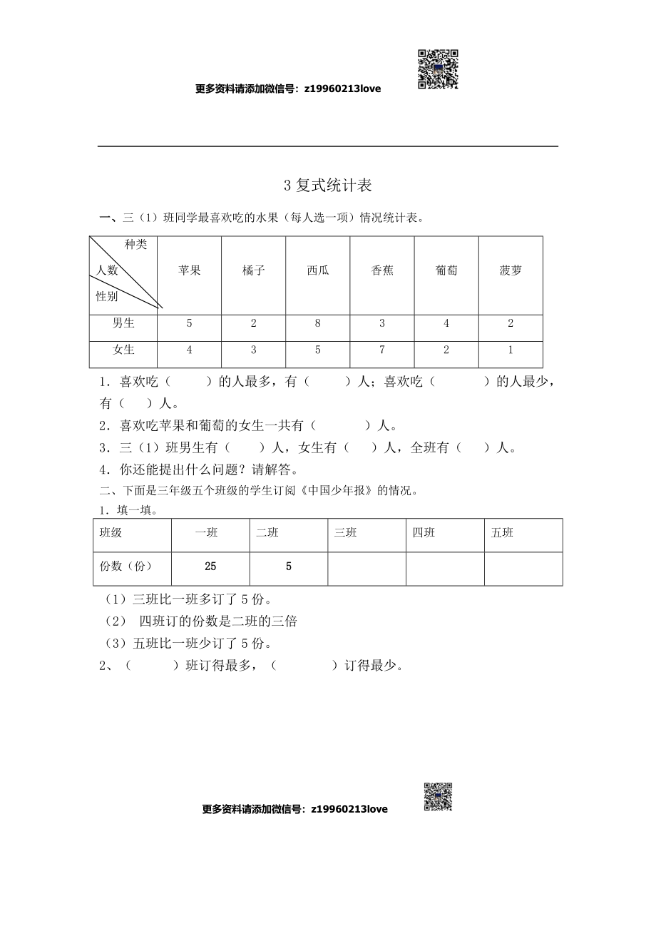 复式统计表.doc_第1页