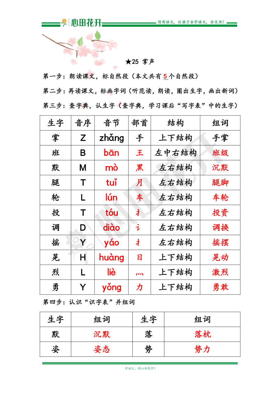 【语文基本功训练营】—三年级上册校内知识周周练第8单元预习解析（部编版）.pdf_第3页